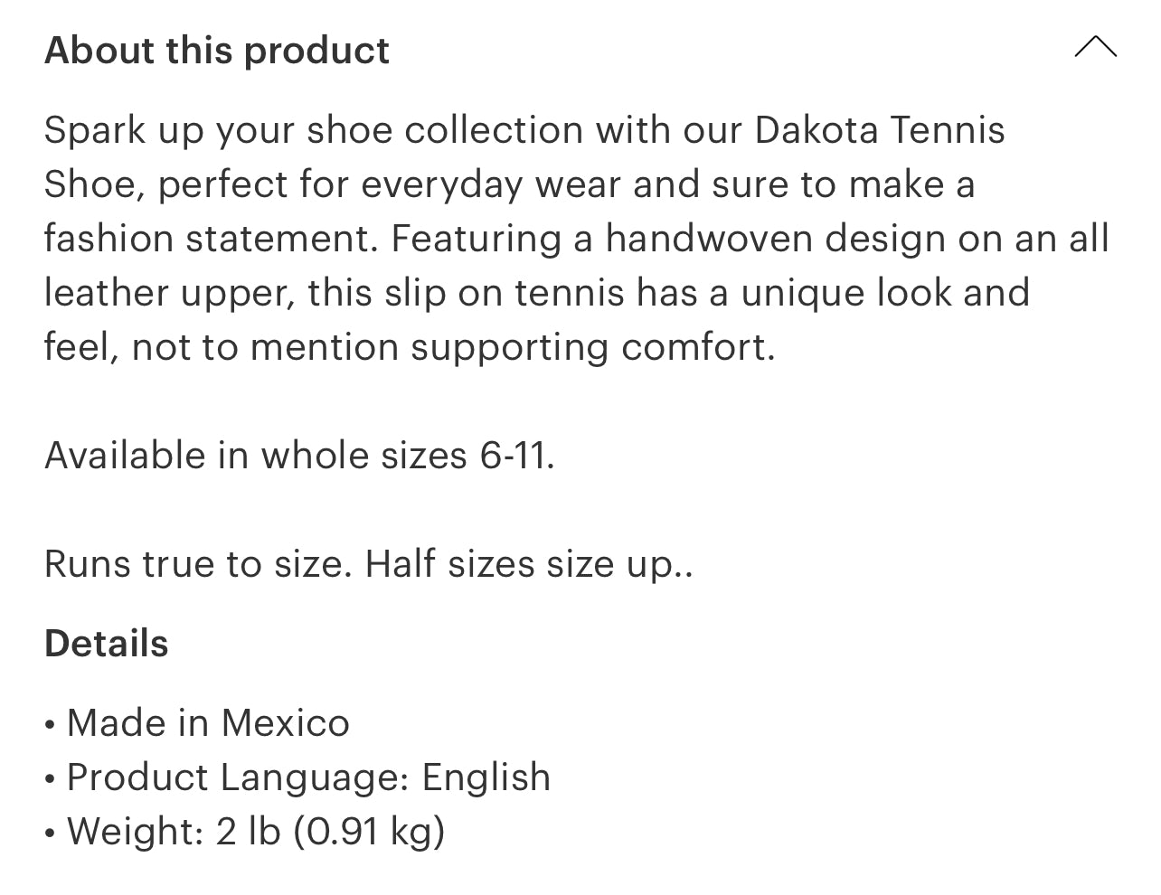 Dakota Western Tennis Shoe