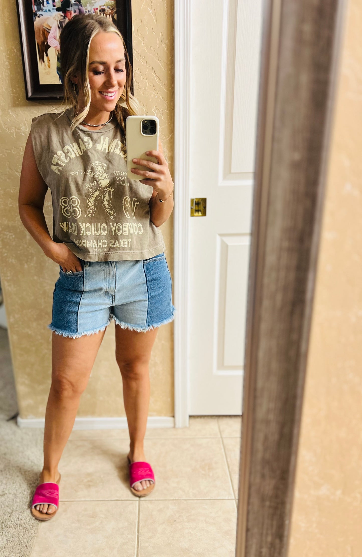 Double Denim KanCan Short