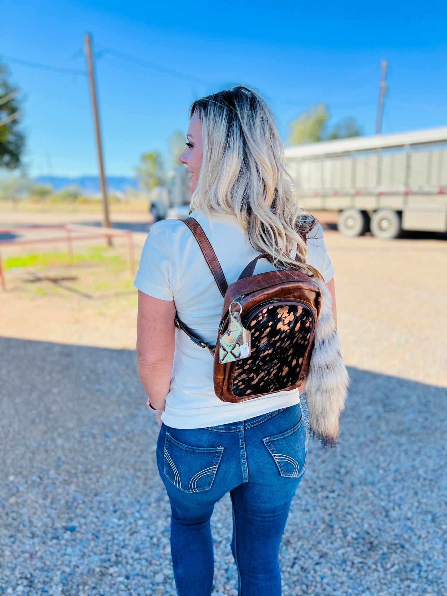 Rosie Rawhide Convertible Bag