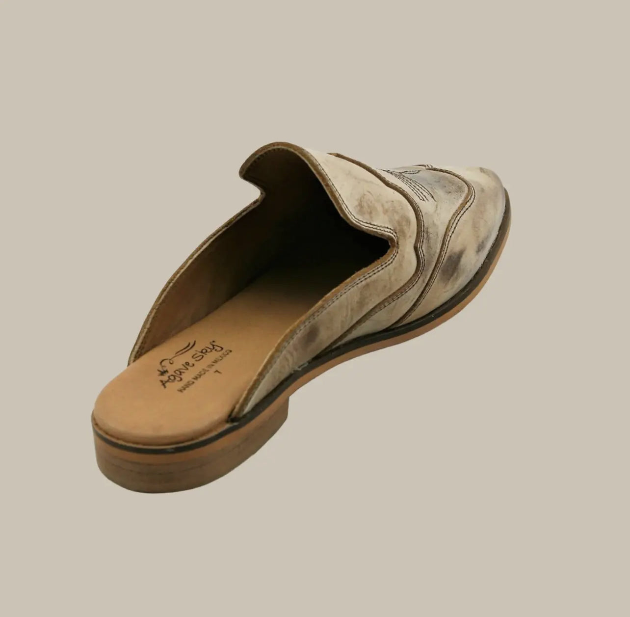 Tan Western Mules