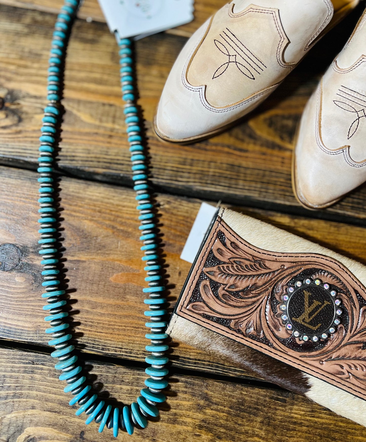 Faux Navajo Inspired Necklace