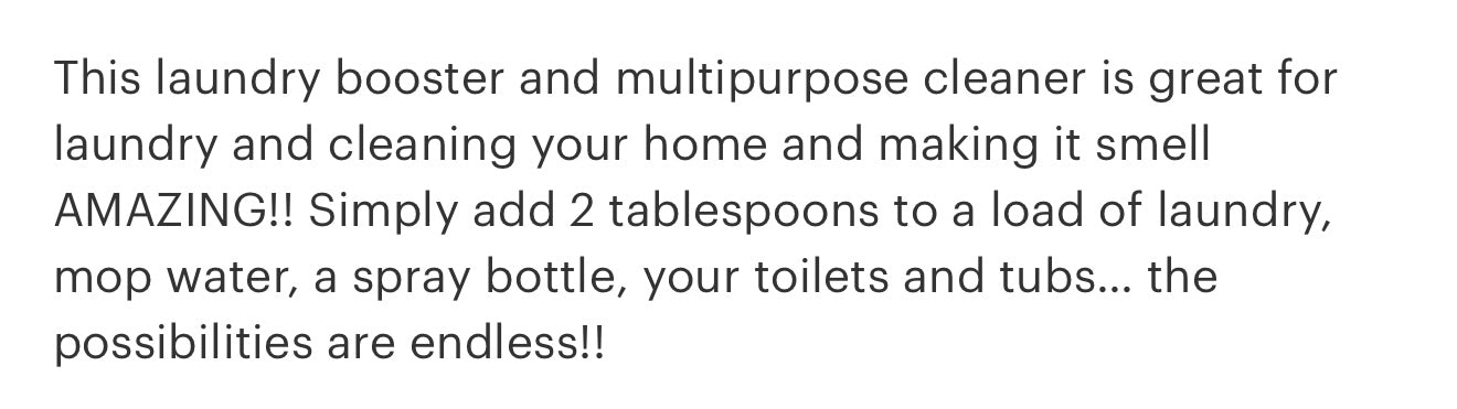 Salty Scent Boosters