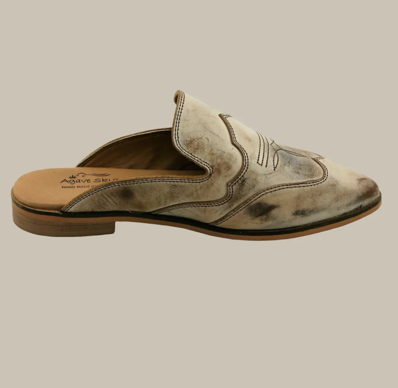 Tan Western Mules