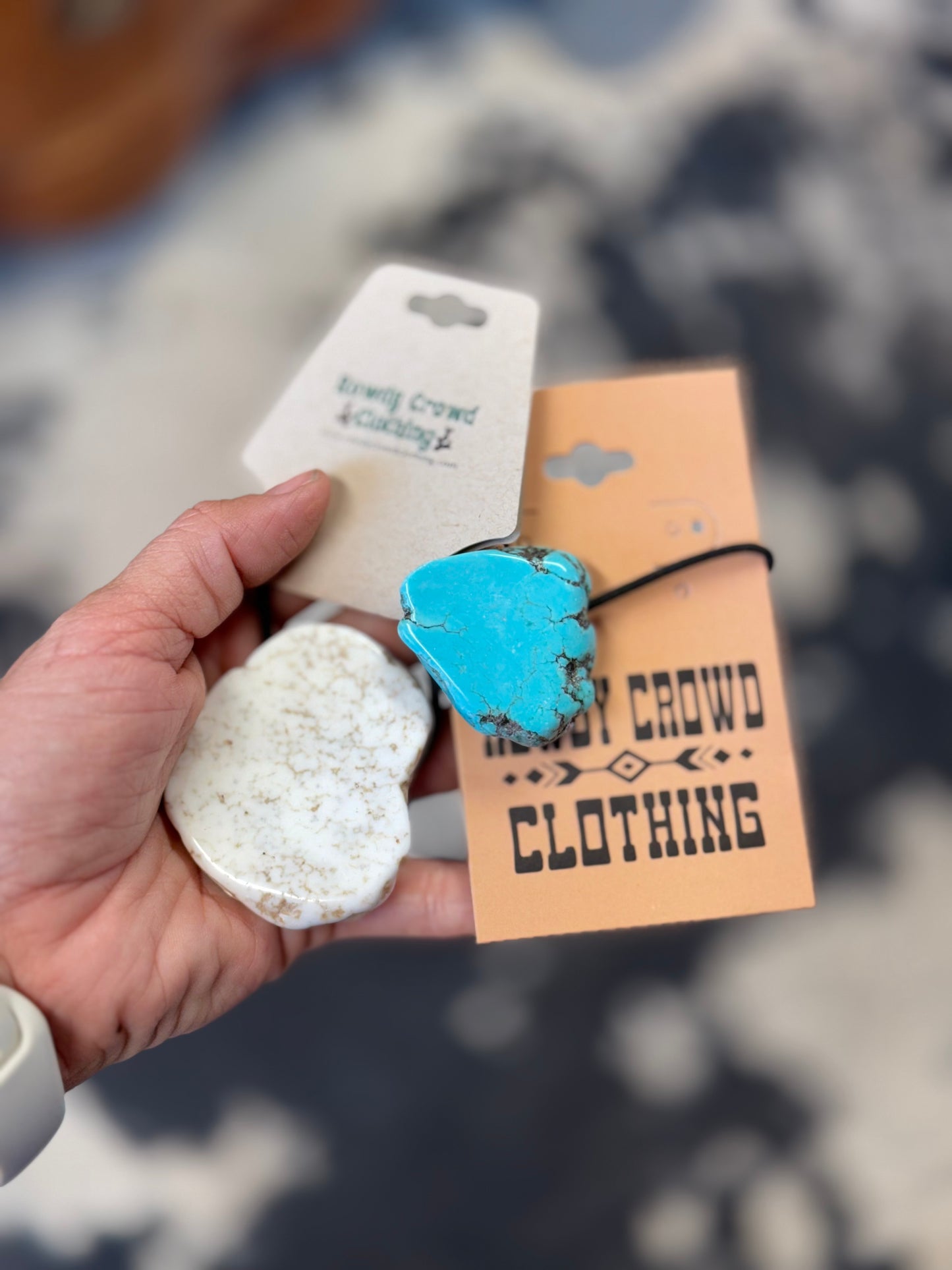 Turquoise Ponytail Holder