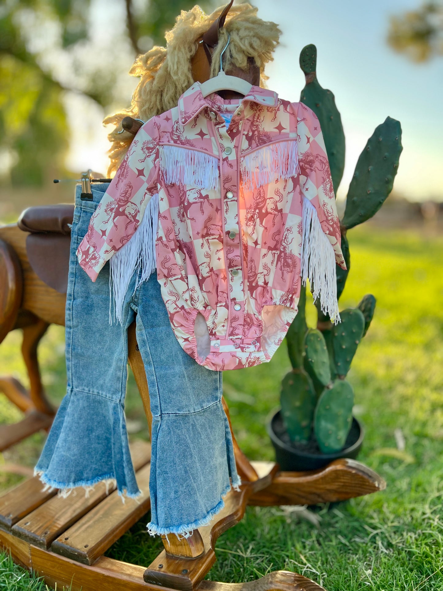Fringe Rodeo Button Down