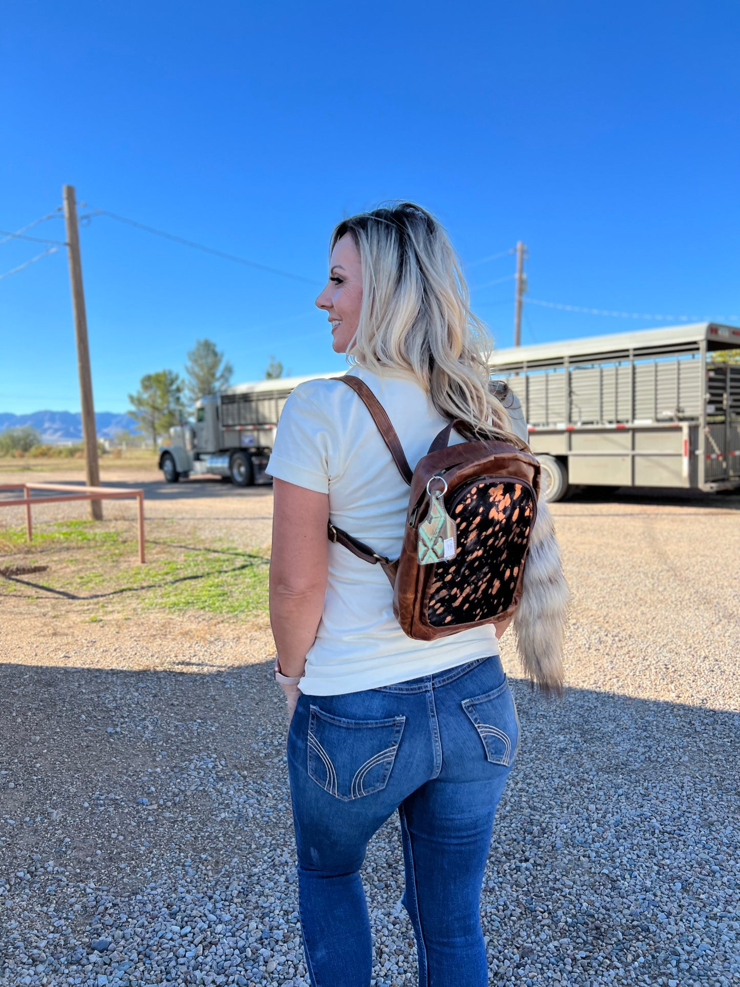 Rosie Rawhide Convertible Bag
