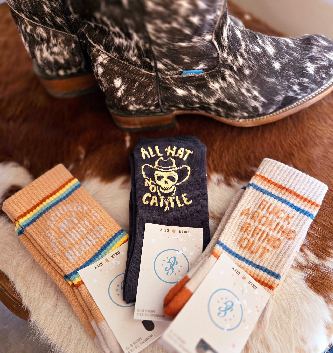 Cowboy Socks* Adult Sizes