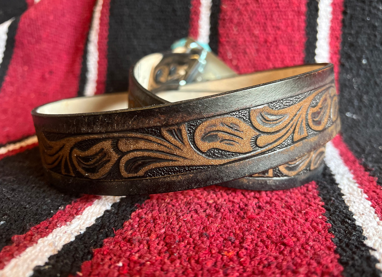 Regan Flegan Vintage Tooled Belt