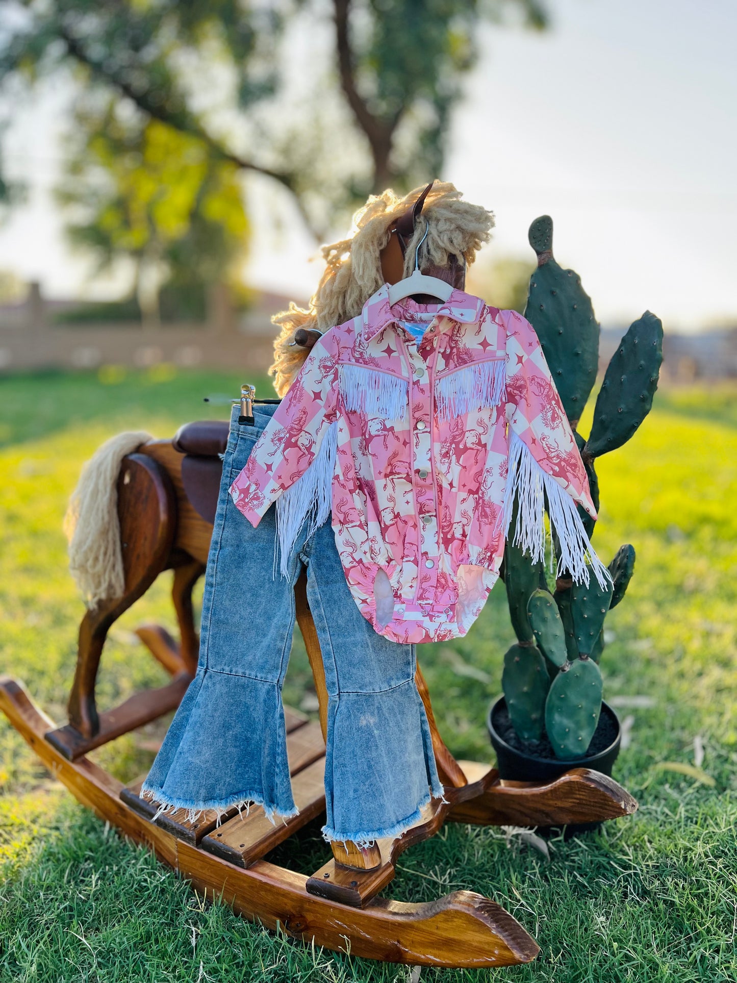 Fringe Rodeo Button Down