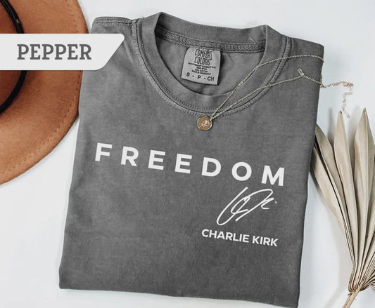 Charlie Kirk FREEDOM T-Shirt