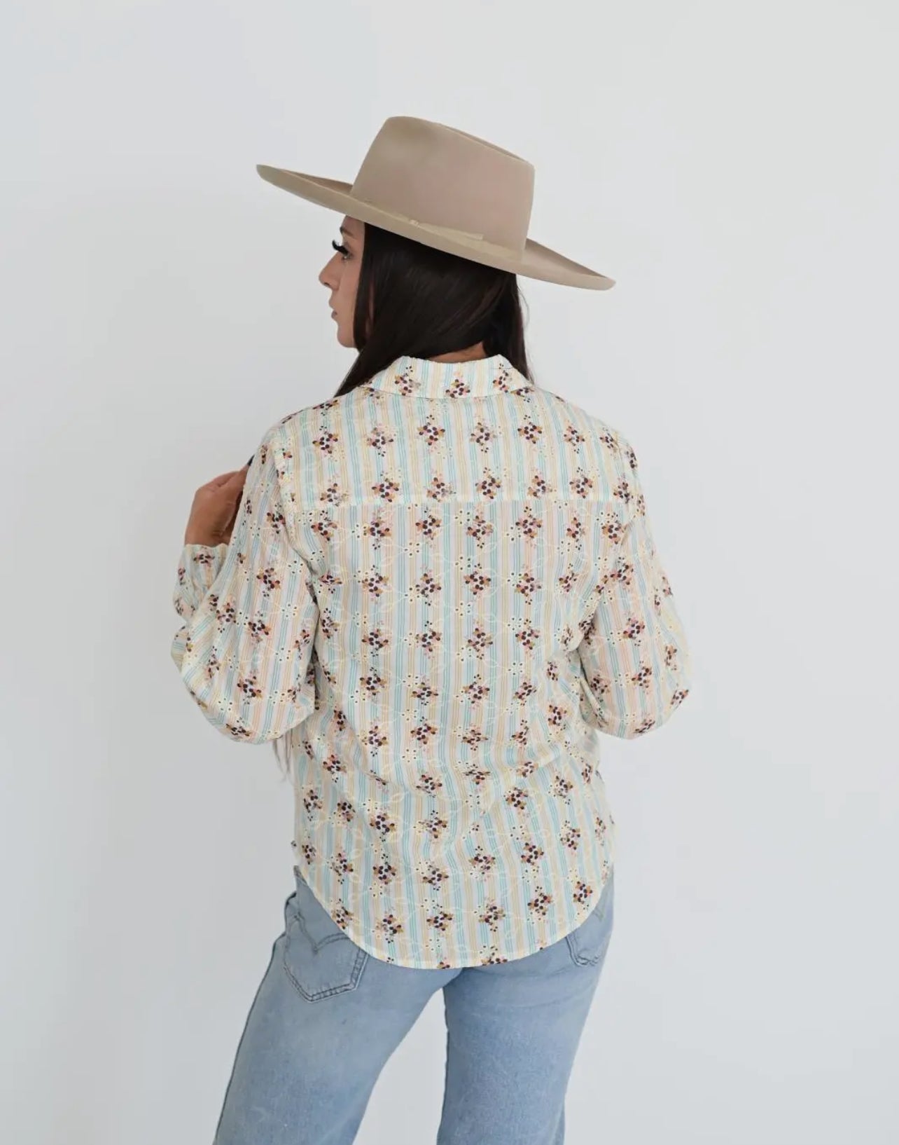 Floral Ruffle Longsleeve