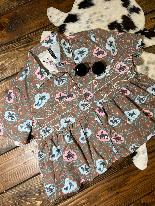 Loopy Lou Babydoll Blouse