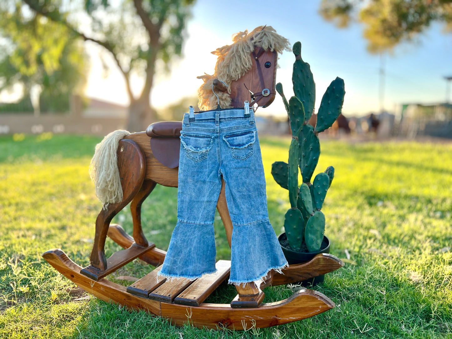 Denim Bell Bottoms Youth