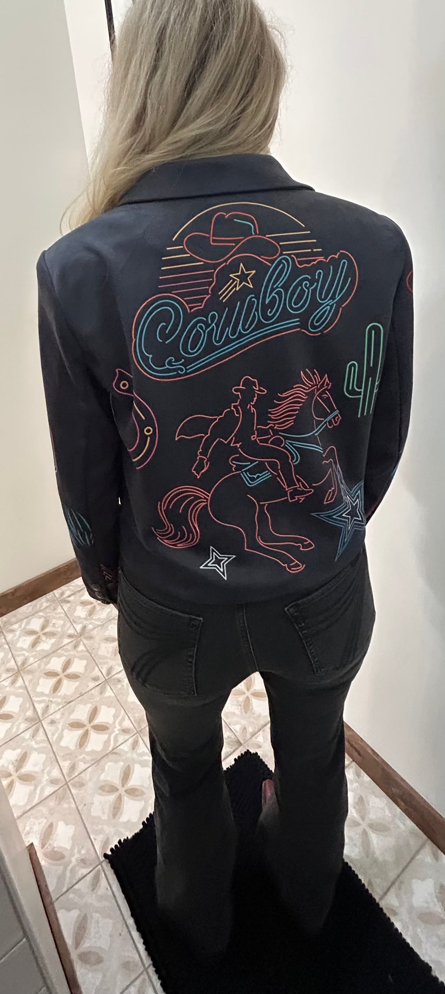 Neon Cowgirl Suit Jacket