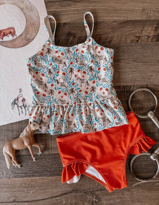 Beach Horse 2-Piece Swimsuit