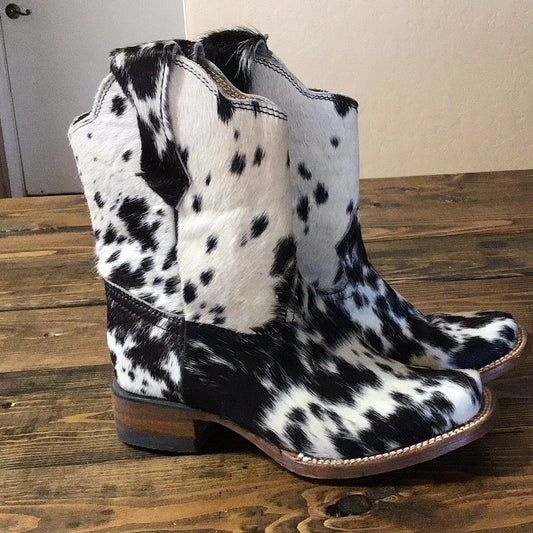 Black/White YOUTH Boot