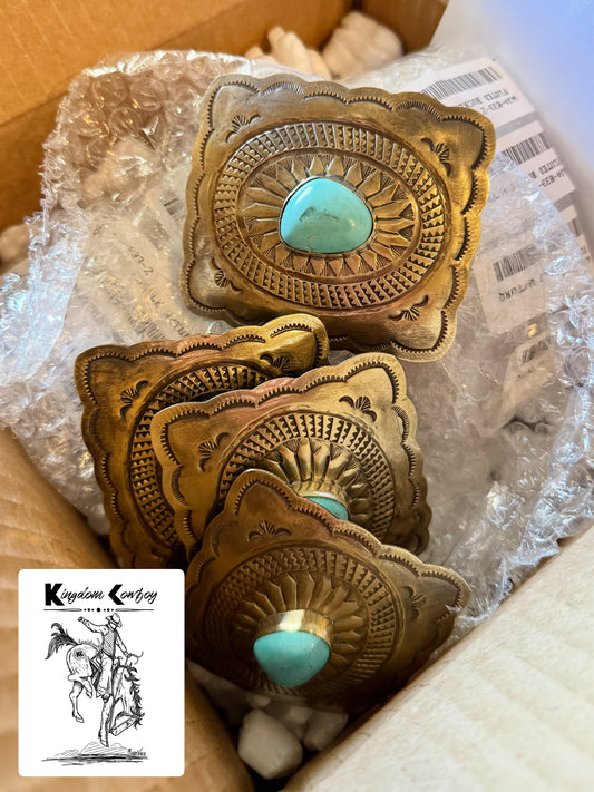 Turquoise Belt Buckles