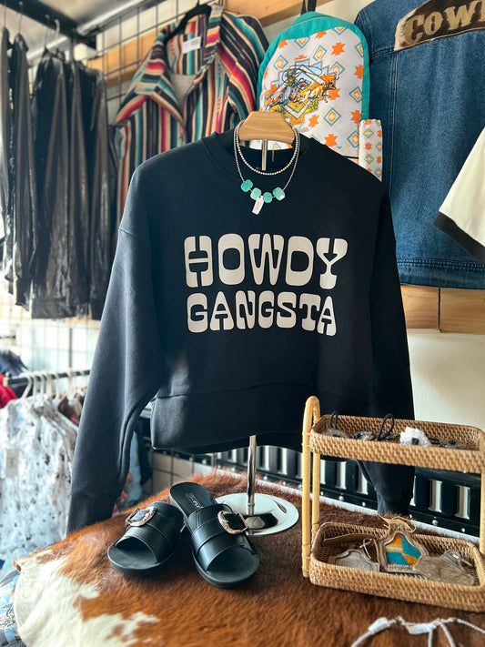 Howdy Gangsta Crewneck