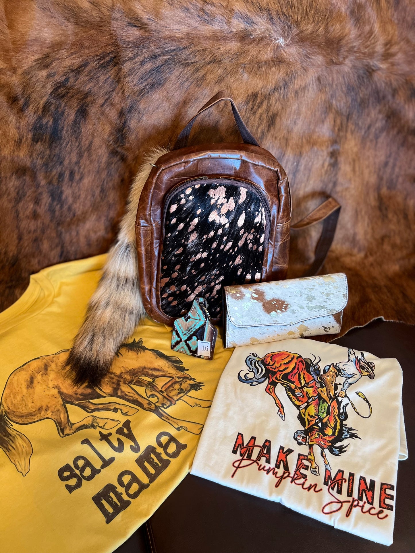 Rosie Rawhide Convertible Bag