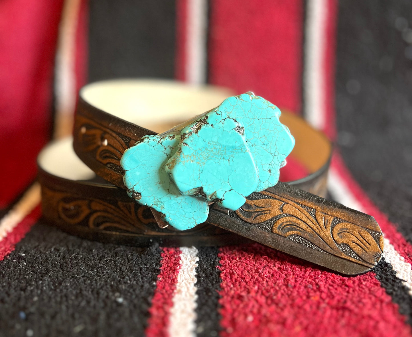 Regan Flegan Vintage Tooled Belt