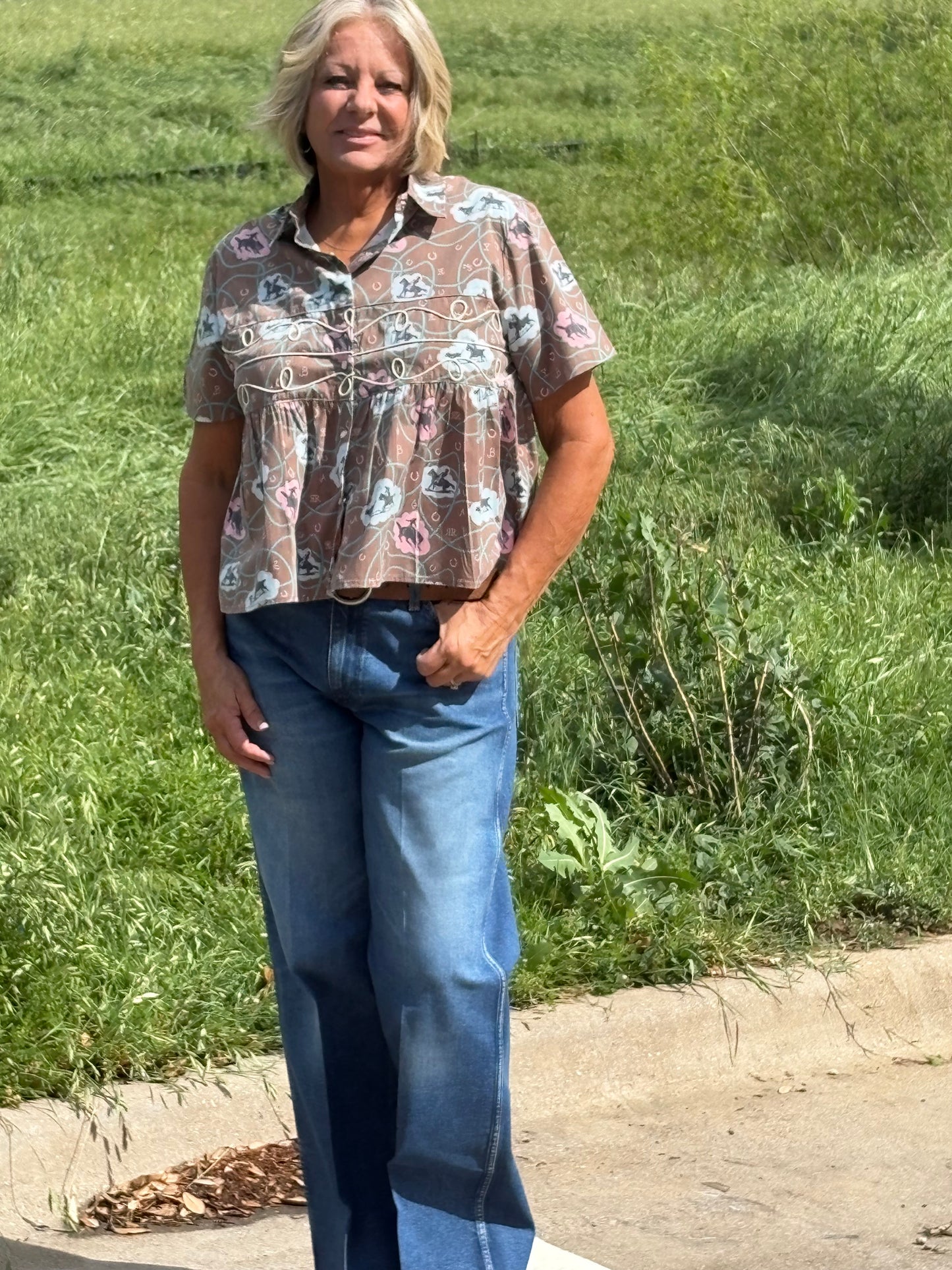 Loopy Lou Babydoll Blouse