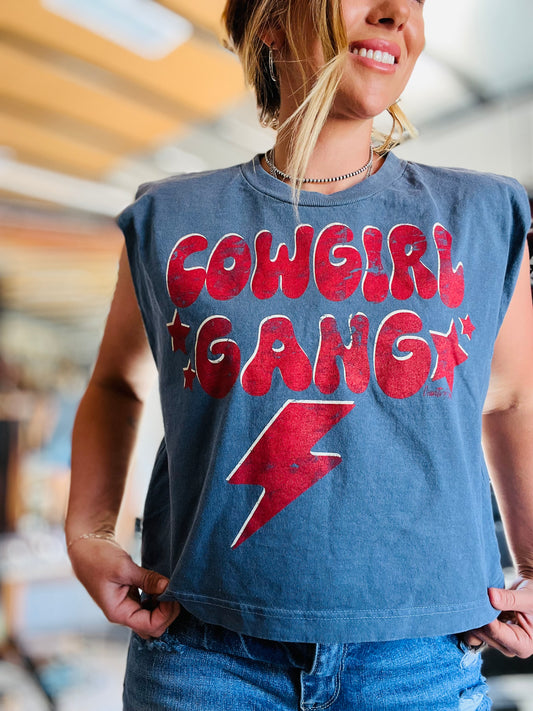 Cowgirl GANG Crop