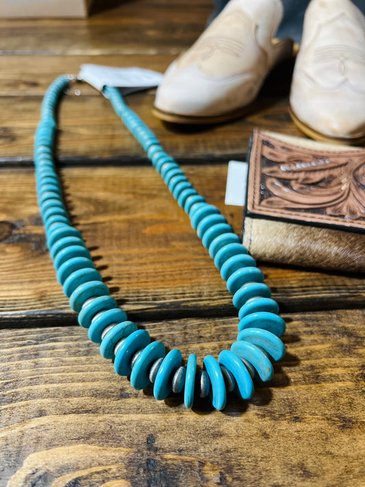 Faux Navajo Inspired Necklace