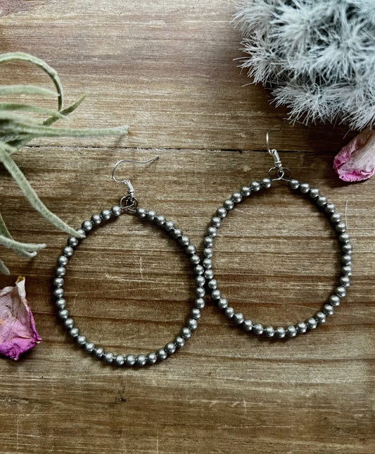Silver Plated Western Hoop