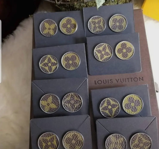 LV Studded Earrings