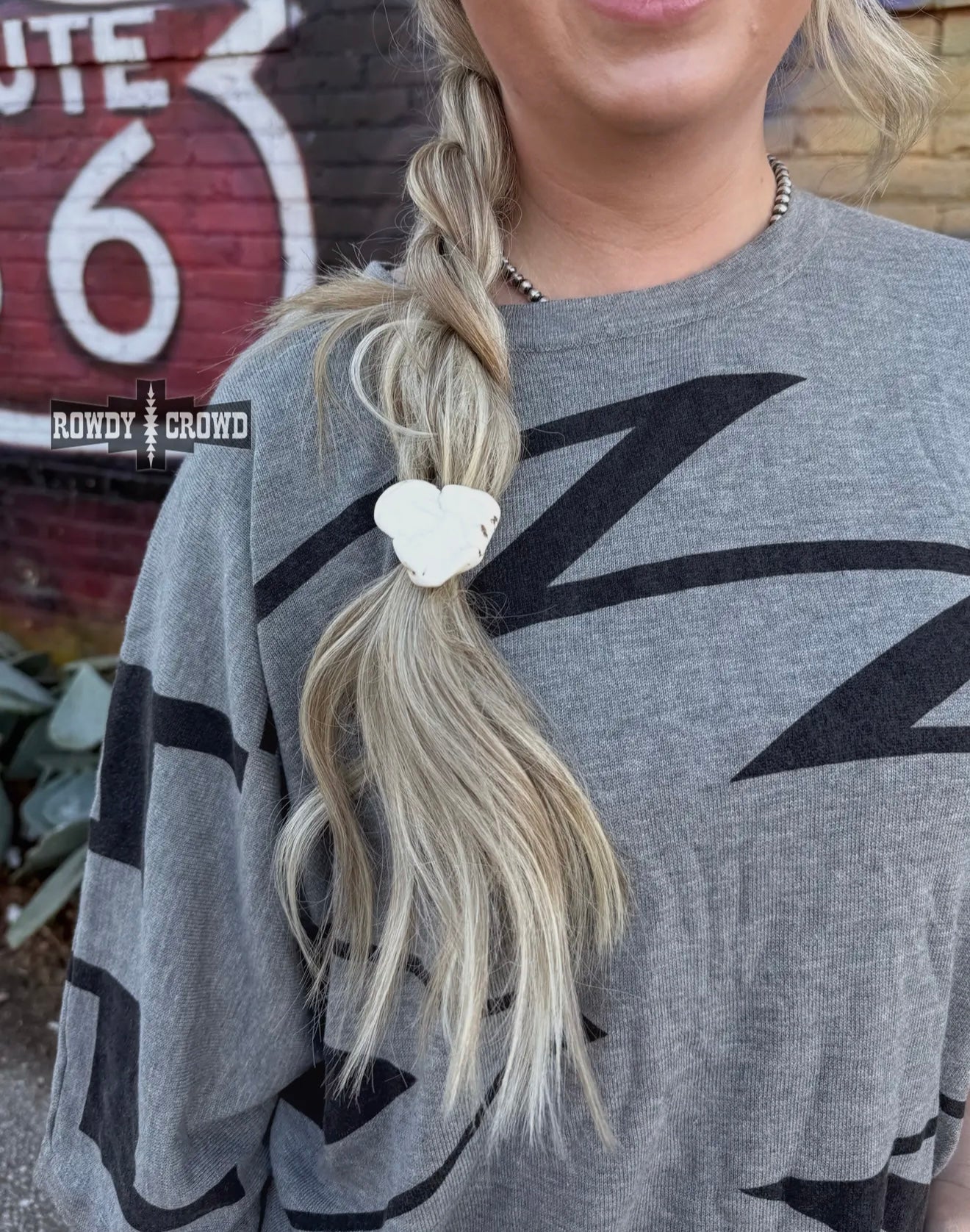 Turquoise Ponytail Holder