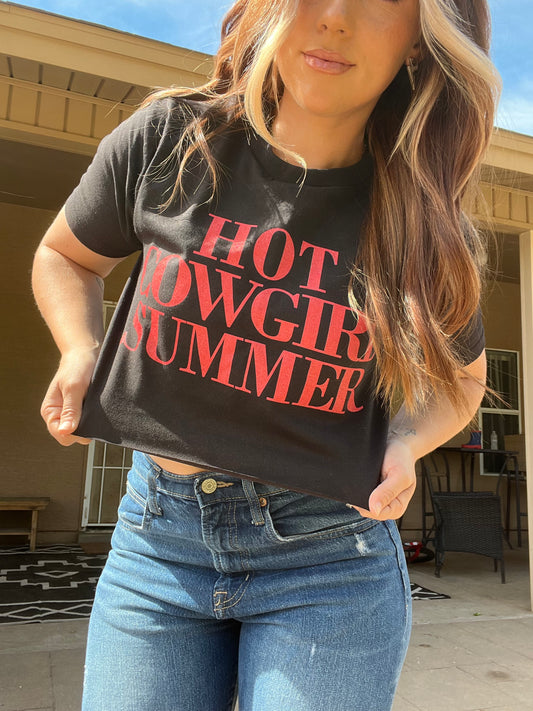 Hot Cowgirl Summer Crop Top
